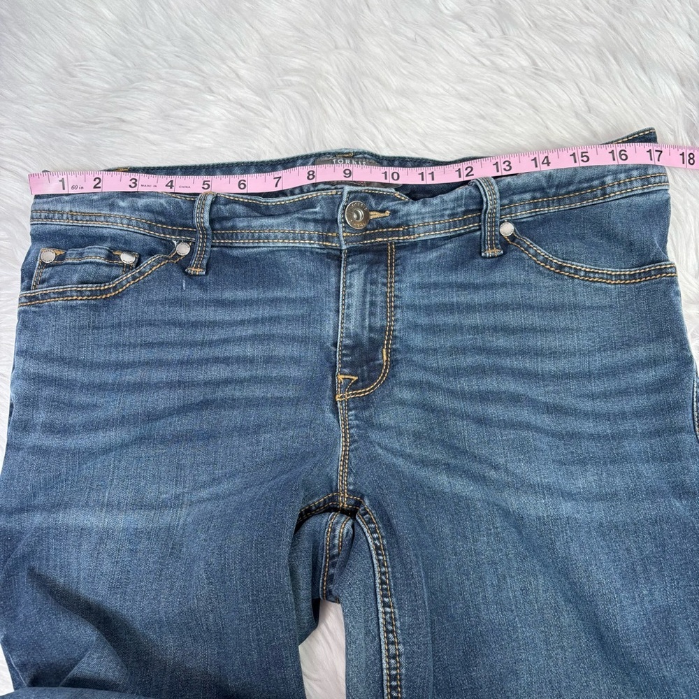 Torrid Size 12S Short Luxe Slim Boot Bootcut Jeans Super Stretch Mid Rise in EUC - Picture 12 of 15